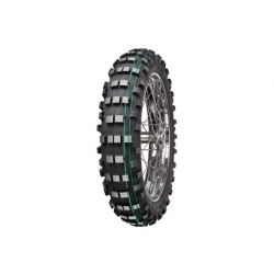 Mitas, pneu 140/80-18 EF-07 70M TT Super Soft Extreme (dvojitý zelený pruh), zadní, DOT 2023