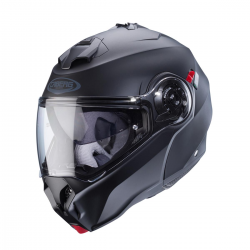 Caberg, vyklápěcí přilba Flip-Up, model Duke Evo, černá matná barva, velikost L
