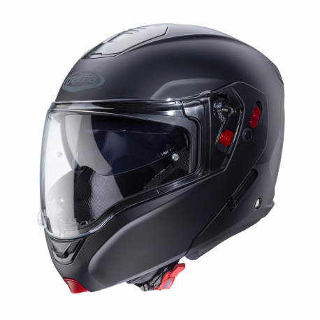 Caberg, vyklápěcí přilba Flip-Up, model Horus X, černá matná barva, velikost L