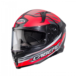 Caberg, integrální přilba Avalon X, Kira, barva černá/šedá/červená, FLUO velikost L