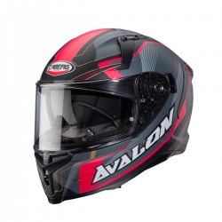 Caberg, integrální přilba Avalon X, Optic, barva černá/šedá/červená, velikost XL