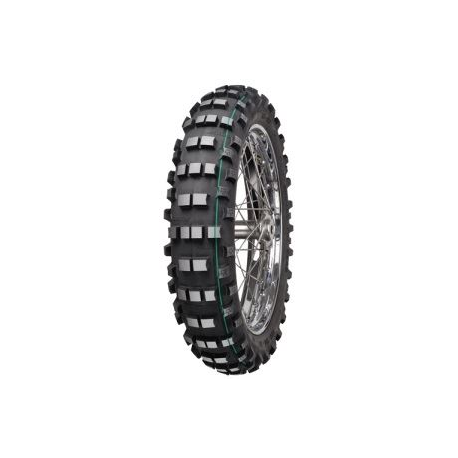 Mitas, pneu 130/90-18 EF-07 69R TT Super LIGHT Enduro FIM (zelený pruh), zadní, DOT 09/2022 (26278)