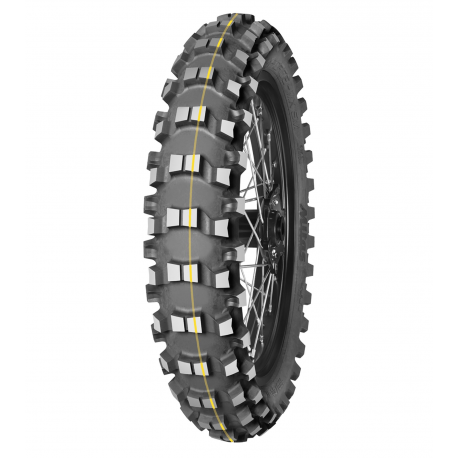 Mitas, pneu 120/90-18 Terra Force MX-SM 65M TT Country Cross (žlutý pruh), zadní, DOT 11/2022 (26550)
