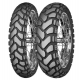 Mitas, pneu 140/80B17 E-07+ Enduro Trail 69T TL M+S Dakar (žlutý pruh), zadní, DOT 43/2022 (24342)