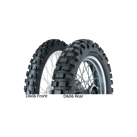 Dunlop, pneu 130/90-17 D606 68R TT, zadní, DOT 41/2022
