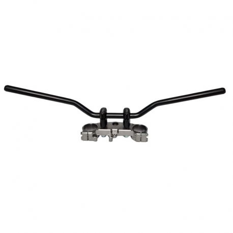 Biketec, ocelová řidítka, Kawasaki Z 800 (2013-2016), černá barva, (model OEM: 46003-0583-18R)
