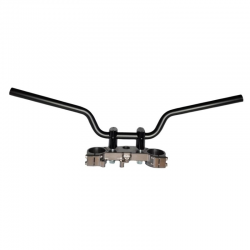 Biketec, ocelová řidítka, Yamaha MT-07 (2014-), černá barva,