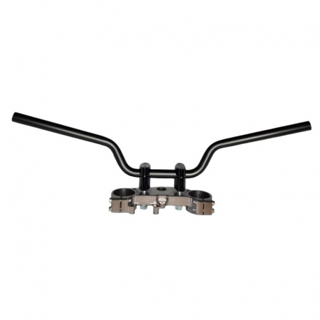 Biketec, ocelová řidítka, Yamaha MT-07 (2014-), černá barva,
