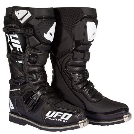 UFO, MX/Enduro boty Obsidian, Black 46