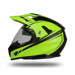 UFO 2023/02 Aries Tourer/CRossover Black-neon Yellow Matt XL