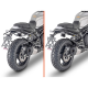 Kappa, nosiče pod boční brašny, systém rychlé demontáže X-Remove, Benelli LEONCIO 800 '22-,