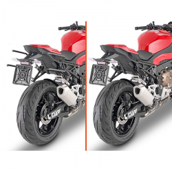 Kappa, nosiče pod boční brašny, systém rychlé demontáže X-Remove, BMW S 1000R '21-'22