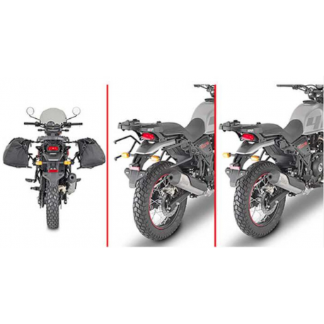 Kappa, nosiče pod boční brašny, systém rychlé demontáže X-Remove, Royal Enfield SCRAM 411 '22-,