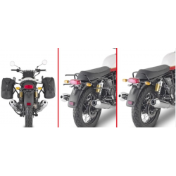 Kappa, nosiče pod boční brašny, systém rychlé demontáže X-Remove, Royal Enfield INTERCEPTOR 650 '19-'22