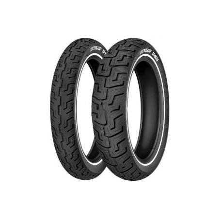 Dunlop, pneu 150/80B16 D401 71H TL, zadní, bílé bočnice, HARLEY-DAVIDSON DOT 48/2022