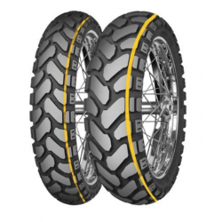 Mitas, pneu 150/70B18 E-07+ ENDURO TRAIL 70T TL Dakar (žlutý pruh), zadní, DOT 24/2022 (27567)