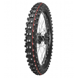 Mitas, pneu 80/100-12 C-19 37M TT INTERMEDIATE TerraIN (červený PASEK) DOT 2022