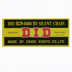 DID SCR0404SV-104, rozvodový řetěz (104-článků) (spojený)