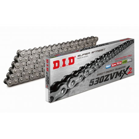DID 50(530)ZVMX2, řetěz (článek) x-kroužky