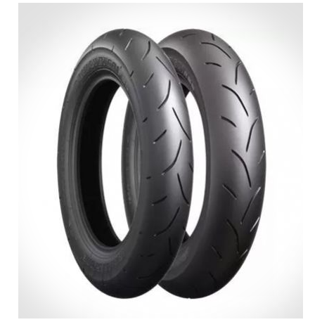 Bridgestone, pneu 100/90-12 BT601FS 49J YCX TL QW, přední, DOT 43/2022