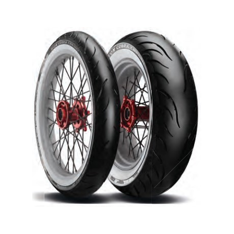 Avon, pneu 150/80R16 Cobra Chrome WSW 71V TL, zadní, bílé bočnice, DOT 07/2023 (4120110)