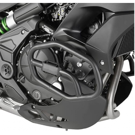 Kappa, padací rámy motoru, Kawasaki VERSYS 650 ('15-'21) černé, poškrábané