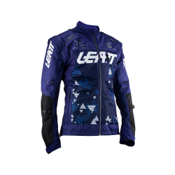 Leatt, enduro bunda Moto 4.5 X-FLOW JACKET BLUE, modrá barva, velikost M