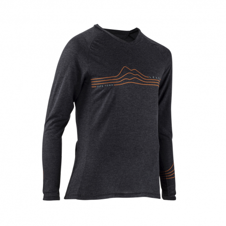 Leatt, cyklo dres (dámský) MTB Allmtn 3.0 Jersey Black, velikost XL