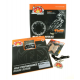 Moto-Master, brzdová sada, Gas Gas EC/ECF 250/300/350 '21-, EX/EXF 250/300/450, MC/MCF 125/250/350/450 '23-, Husqvarna FE 250/3