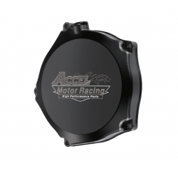 Accel, spojkové víko (s těsněním), Kawasaki KXF 250 '09-'17, černá barva