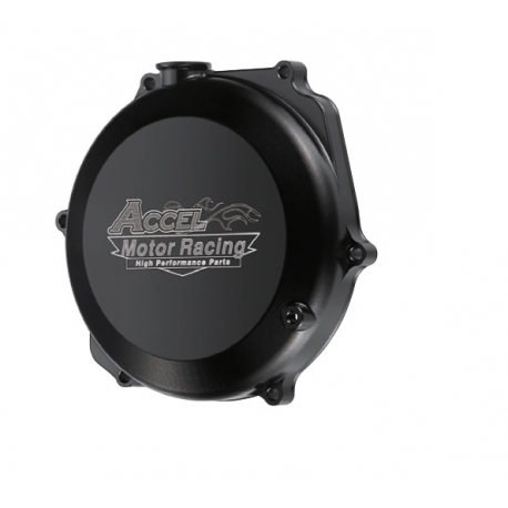 Accel, spojkové víko (s těsněním), Suzuki RMZ 450 '08-'16, černá barva