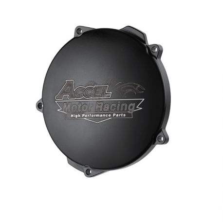 Accel, spojkové víko (s těsněním), KTM SXF 450 '07-'12, černá barva