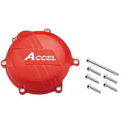 Accel, chránič víka spojky, Honda CRF250R '10-'17 červená barva