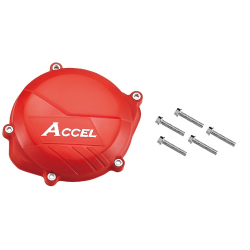 Accel, chránič víka spojky, Honda CRF450R '09-'17 červená barva