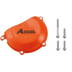 Accel, chránič víka spojky, KTM SXF450 '13-, EXCF450 '12-, EXC 500 oranžová barva
