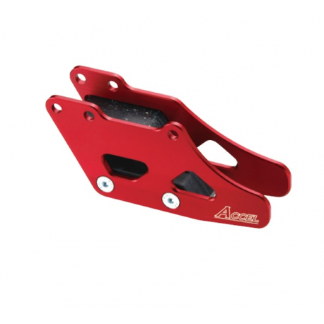 Accel, vodítko řetězu, Honda CRF 250/450 '07-'18, CRF250/450X 05-18 červená barva