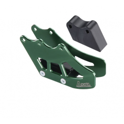 Accel, vodítko řetězu, Kawasaki KXF 250/450 '06-'08, zelená barva