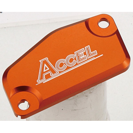 Accel, víčko přední brzdové pumpy, KTM (BREMBO) SX/EXC DO 2013 oranžová barva
