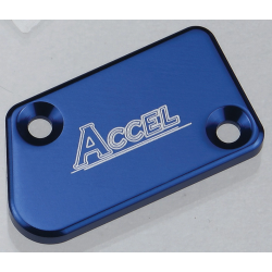 Accel, víčko přední brzdové pumpy, Yamaha YZ/YZF '08-'12, modrá barva