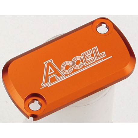 Accel, víčko přední brzdové pumpy, KTM SX 85 '13, FREERIDE 350 oranžová barva