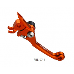 Accel, výklopná brzdová páčka, KTM Husqvarna (BREMBO) '05-'13 oranžová barva (OLD)