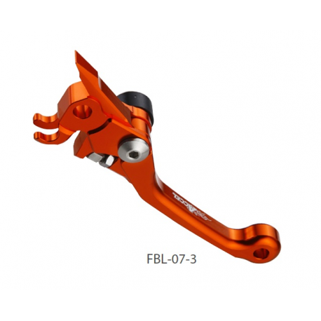Accel, výklopná brzdová páčka, KTM Husqvarna (BREMBO) '05-'13 oranžová barva (OLD)