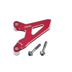 Accel, kryt řetězového kolečka Honda CRF 450R '05-'07, CRF 450X '05-'12 červená barva