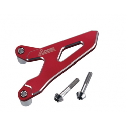 Accel, kryt řetězového kolečka Honda CRF 250 R '10-16, CRF 450R '09-'16 červená barva