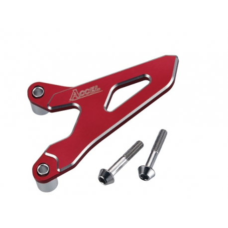 Accel, kryt řetězového kolečka Honda CRF 250 R '10-16, CRF 450R '09-'16 červená barva