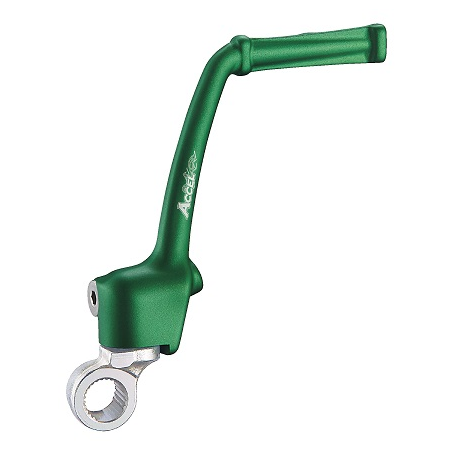 Accel, startovací páka, Kawasaki KX 65 '00-'23, zelená barva