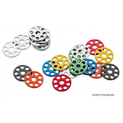 Accel, ALU podložky pod šrouby M6 (KPL.10 ks.) vnější průměr 25 mm, stříbrná barva