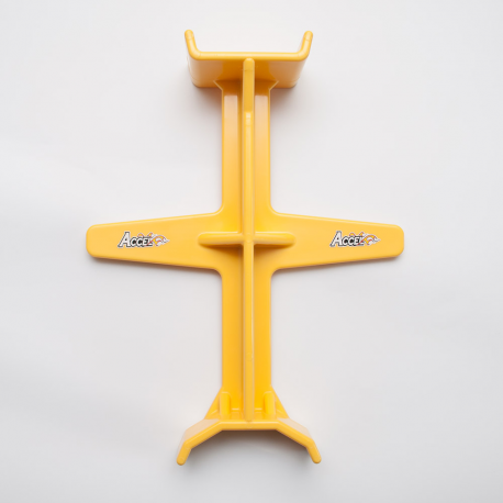 Accel, transportní doraz vidlice, výška 29cm, žlutá barva
