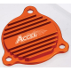 Accel, víčko olejové pumpy, KTM EXC 350/400/450/500/530 '08-'12, SXF350 '11-'12 oranžová barva