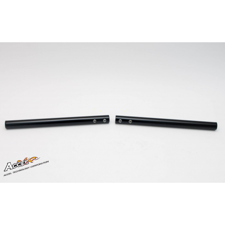 Accel, náhradní trubka do řidítekY STREET CLIP-ON MH03, černá barva